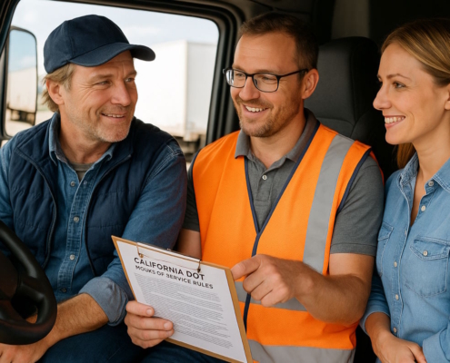 California DOT Hours of Service Rules- Interstate vs Intrastate, Federal HOS, Breaks, and Exemptions