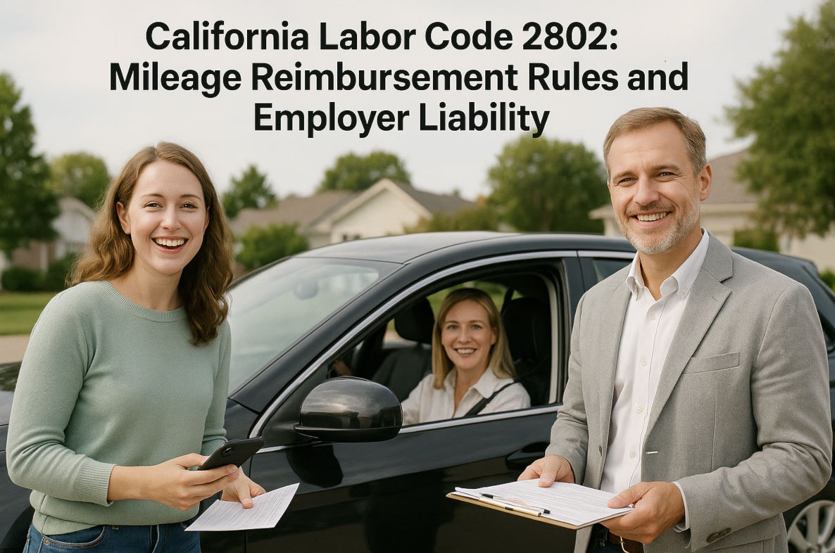 California Labor Code 2802 Mileage Reimbursement Rules and Employer