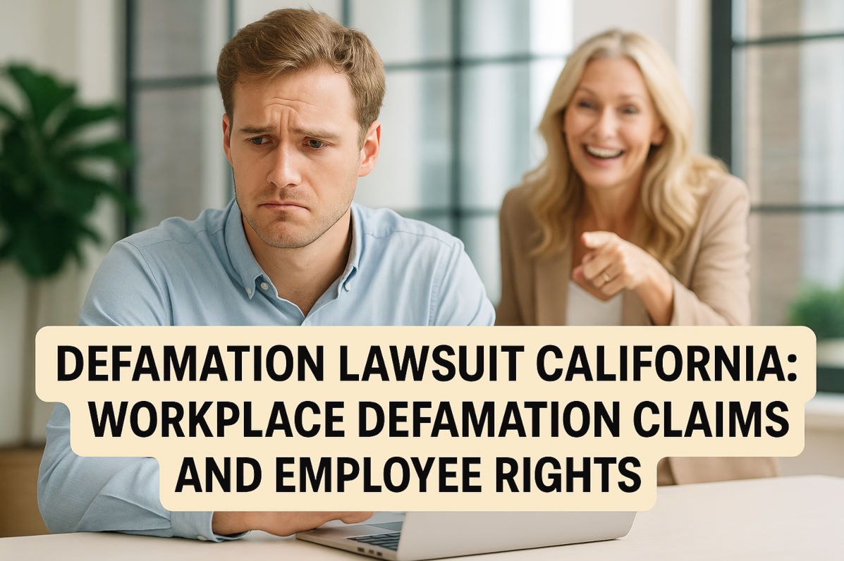 Defamation Lawsuit California: Workplace Defamation Claims and Employee ...