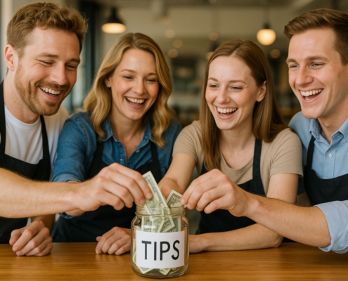 Tip Pooling Laws in California- Key Rules for Service Employees in 2025